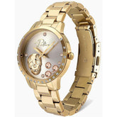 Police Gold Stainless Steel Watch -   -  Police.